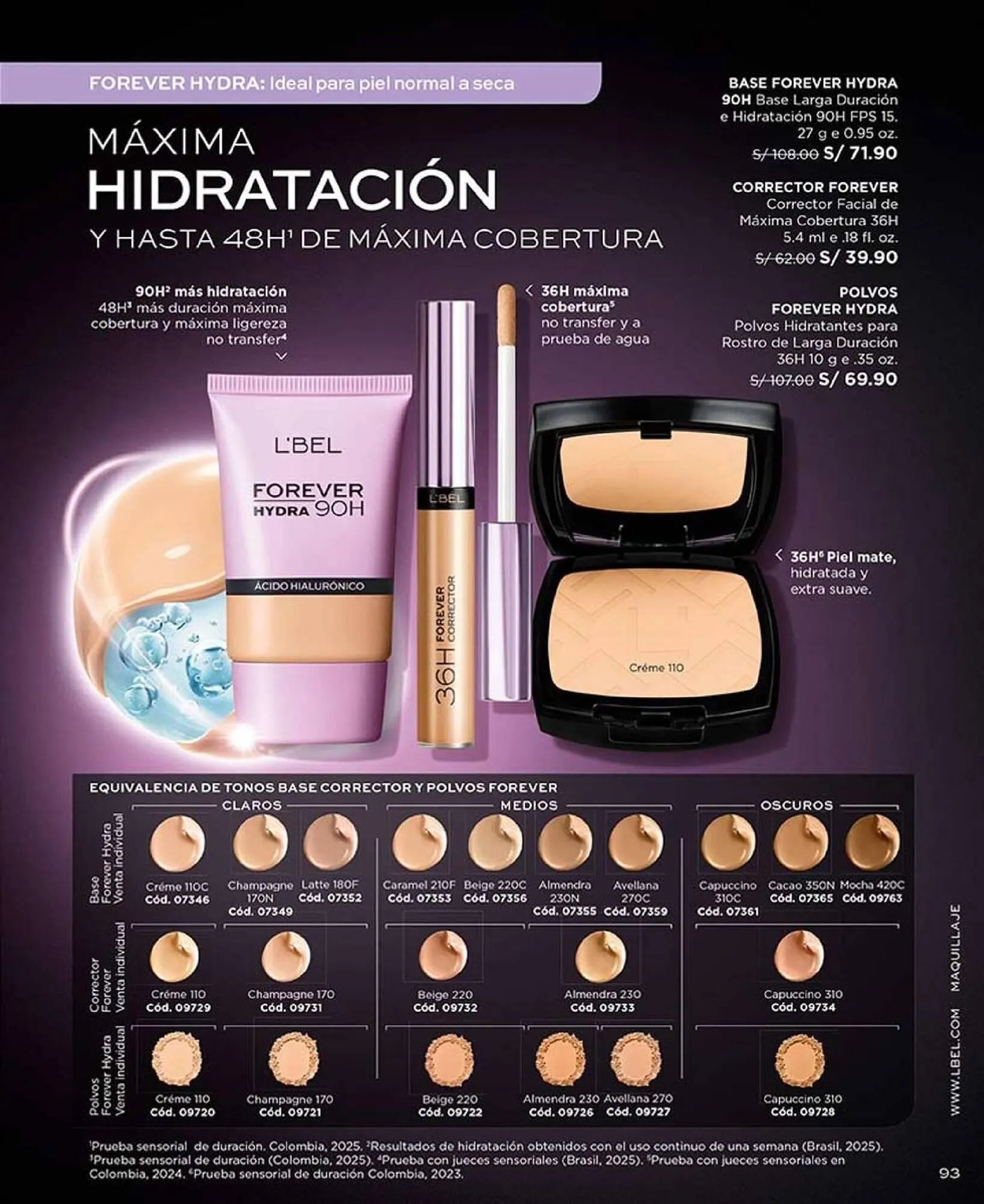 Catalogo de Catálogo L'Bel 1 de marzo al 31 de marzo 2026 - Pag 93