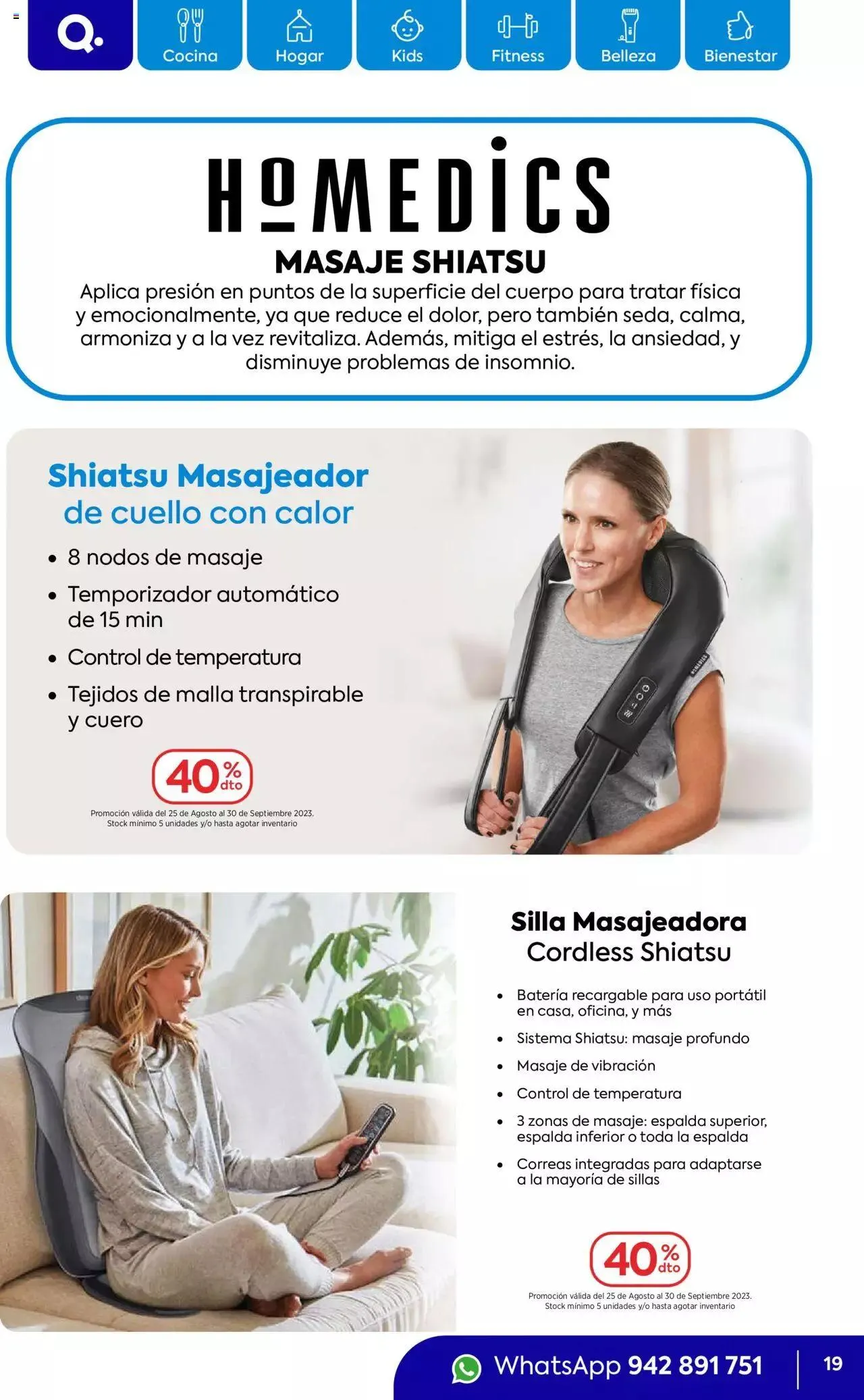 Catalogo de Catálogo Quality Products 11 de setiembre al 31 de diciembre 2023 - Pag 19