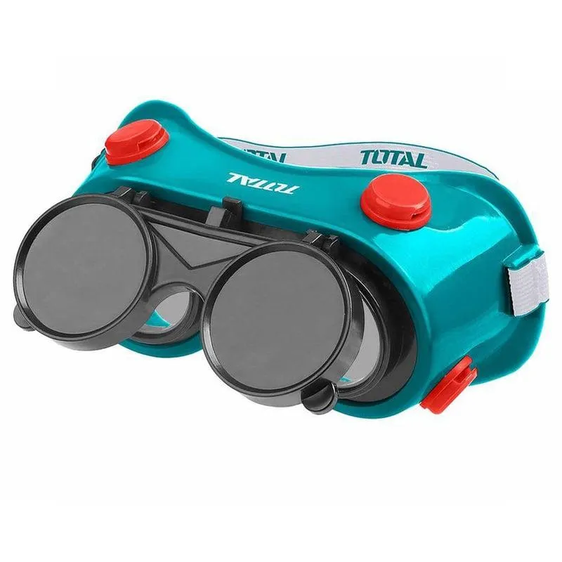 LENTES GAFAS PARA SOLDAR PVC FLEXIBLE ADAPTABLE DARK 5 TOTAL - TSP303