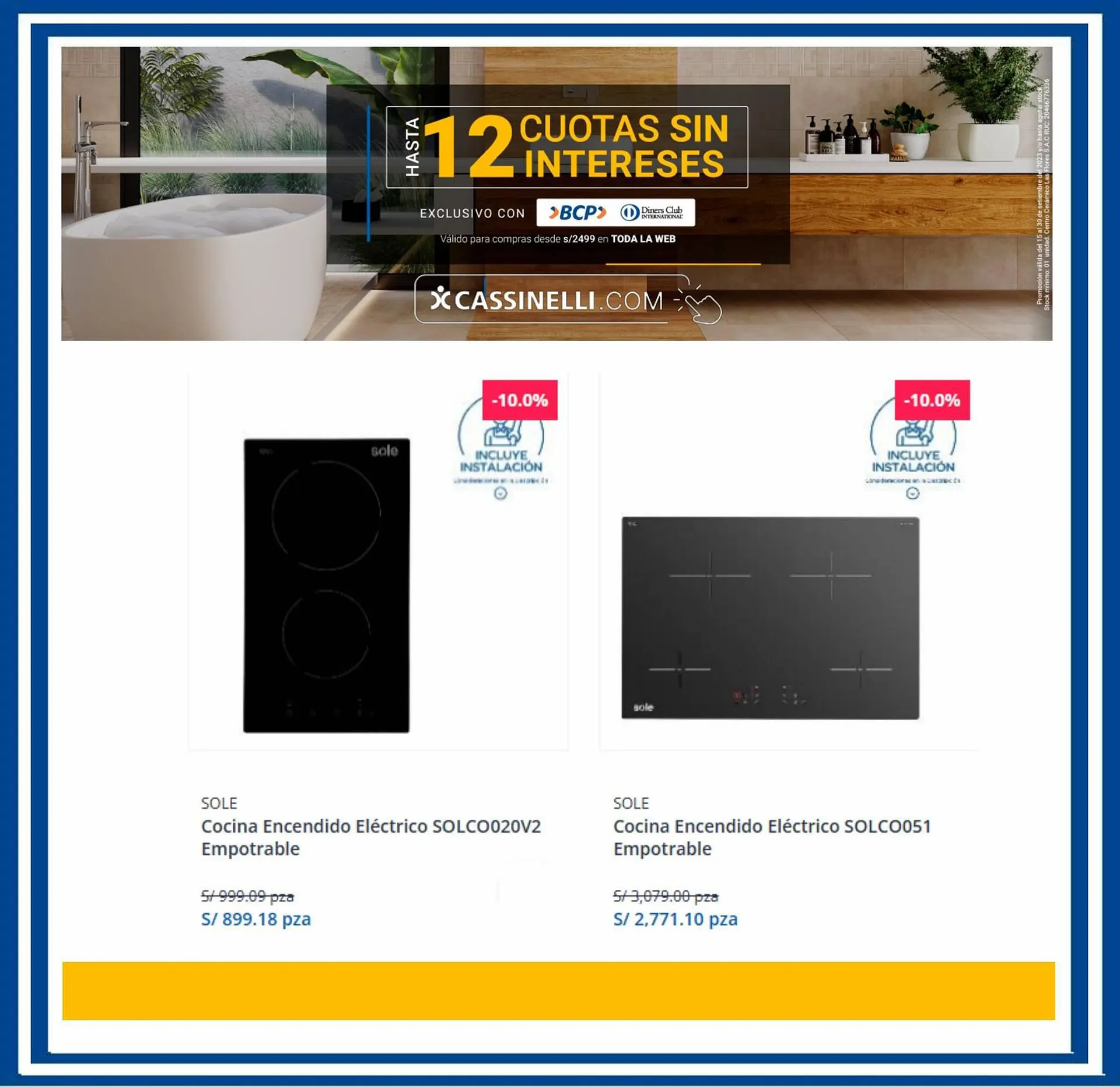 Catalogo de Catálogo Cassinelli 26 de setiembre al 4 de octubre 2023 - Pag 7