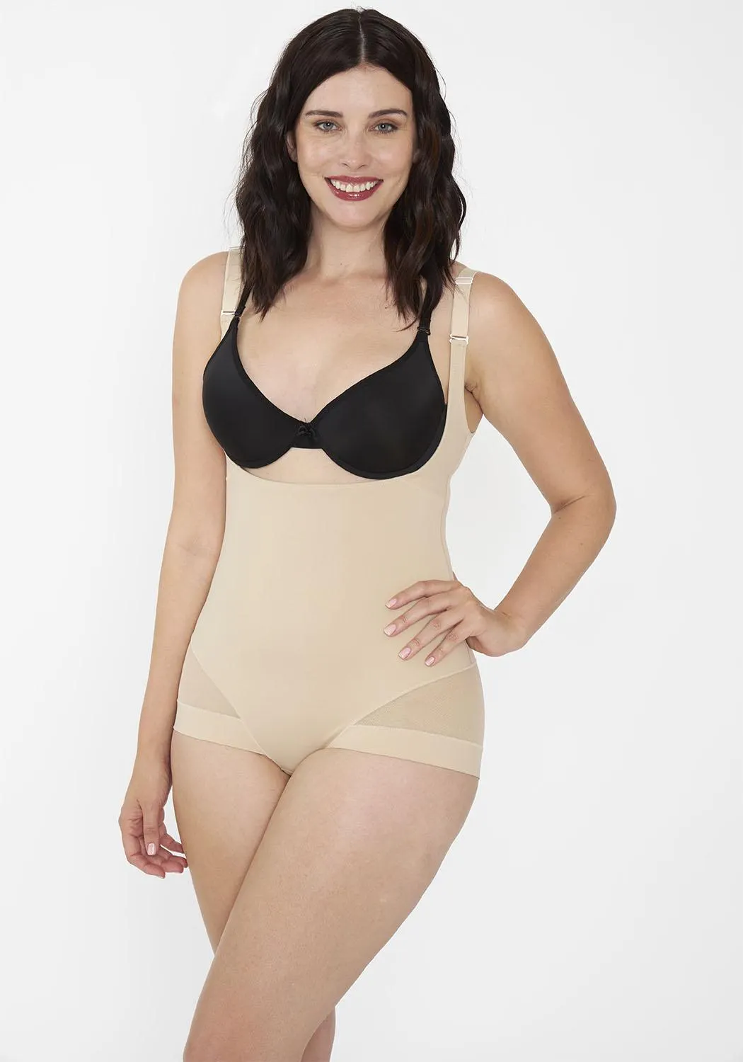 BODY SIN SOSTEN MUJER MICROFIBRA BEIGE - 150.013
