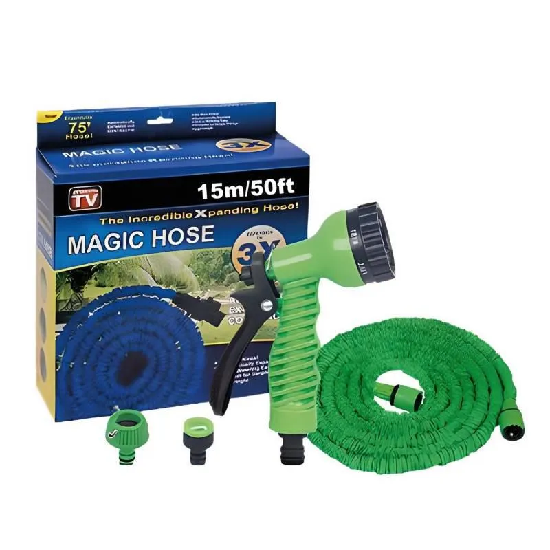 Manguera Expandible 15 Metros Magic Hose + Accesorios