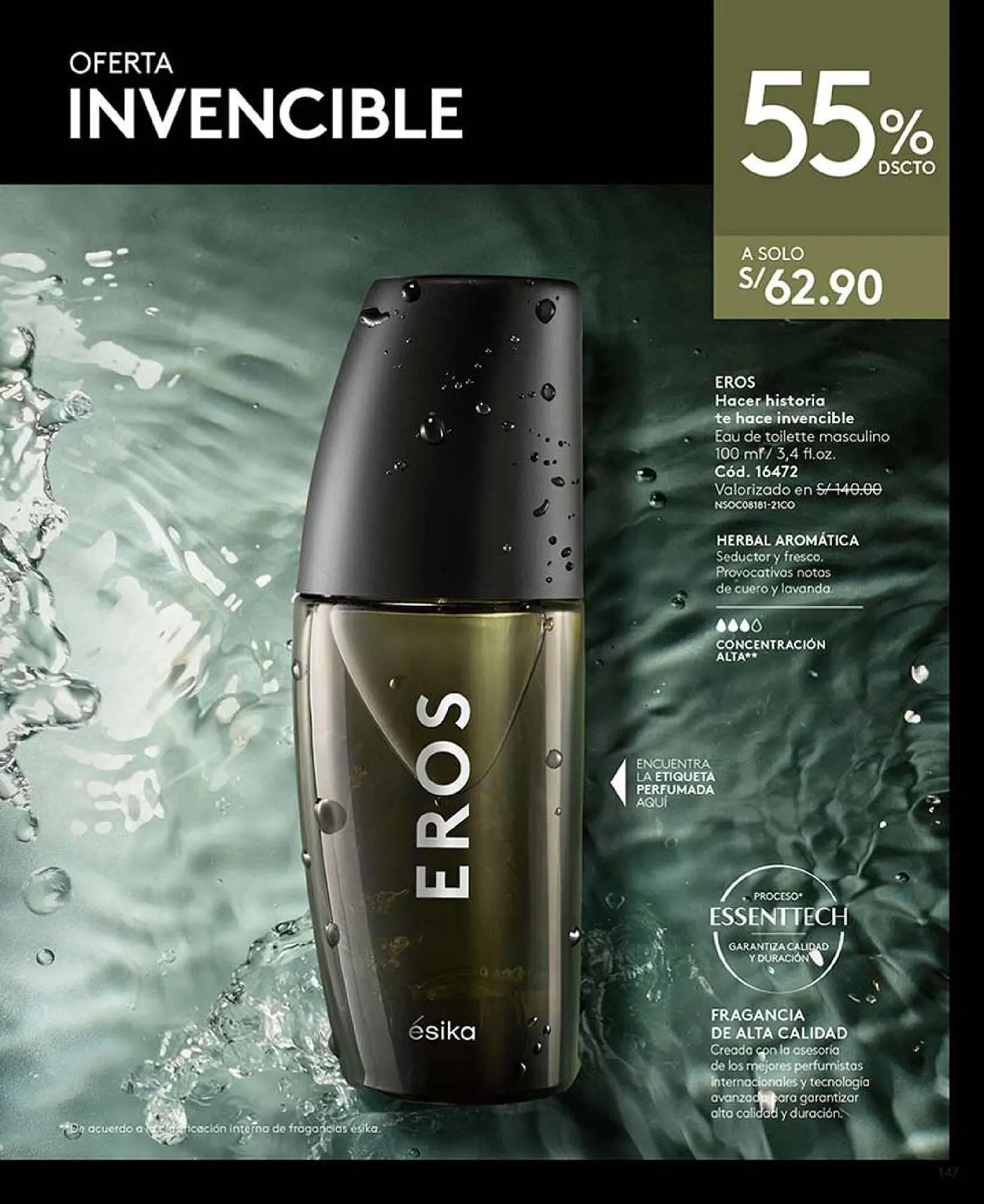 Catalogo de Catálogo Ésika 15 de abril al 31 de mayo 2025 - Pag 147