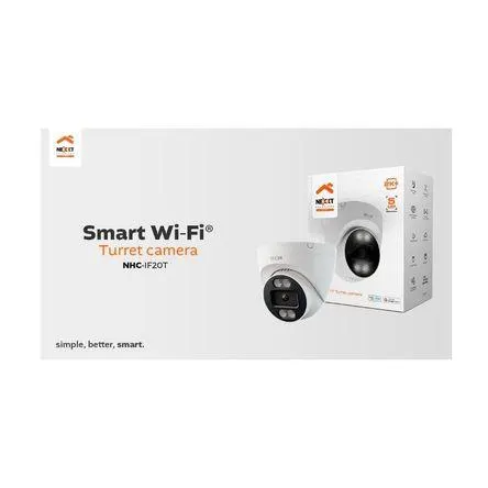 Cámara Smart Interior Fija Torreta Nexxt Home