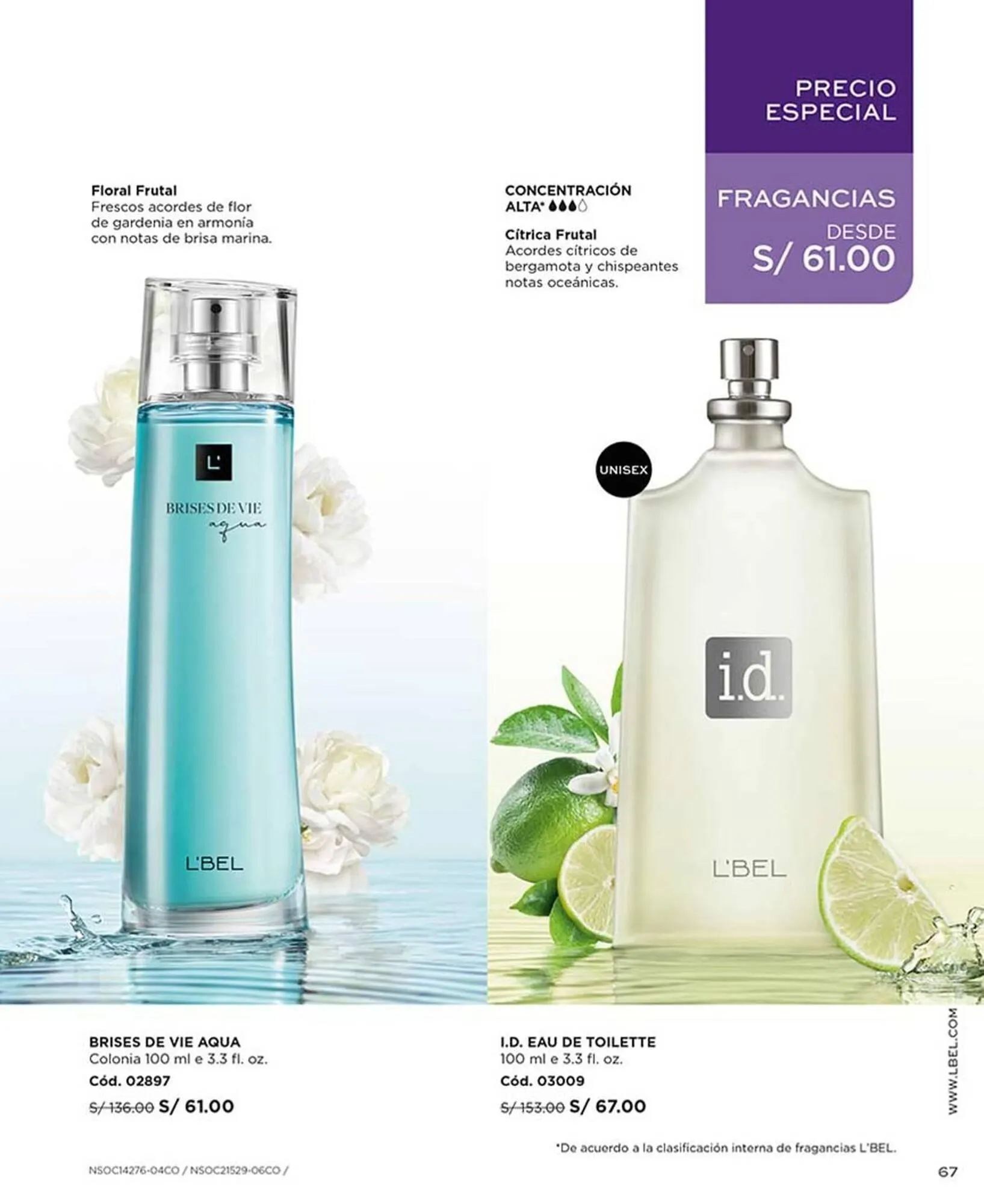 Catalogo de Catálogo L'Bel 8 de enero al 1 de marzo 2025 - Pag 67