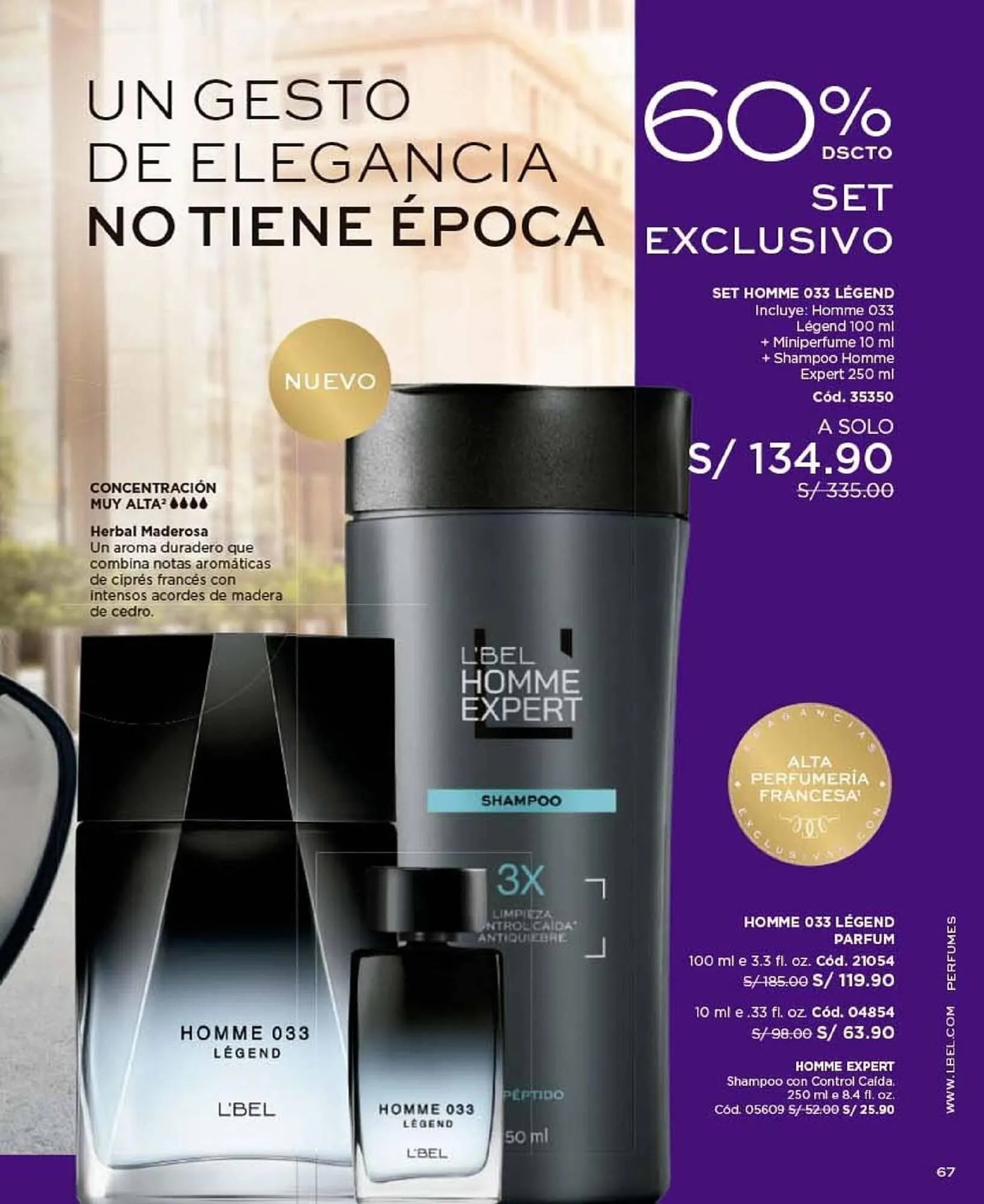 Catalogo de Catálogo L'Bel 1 de noviembre al 30 de noviembre 2025 - Pag 67