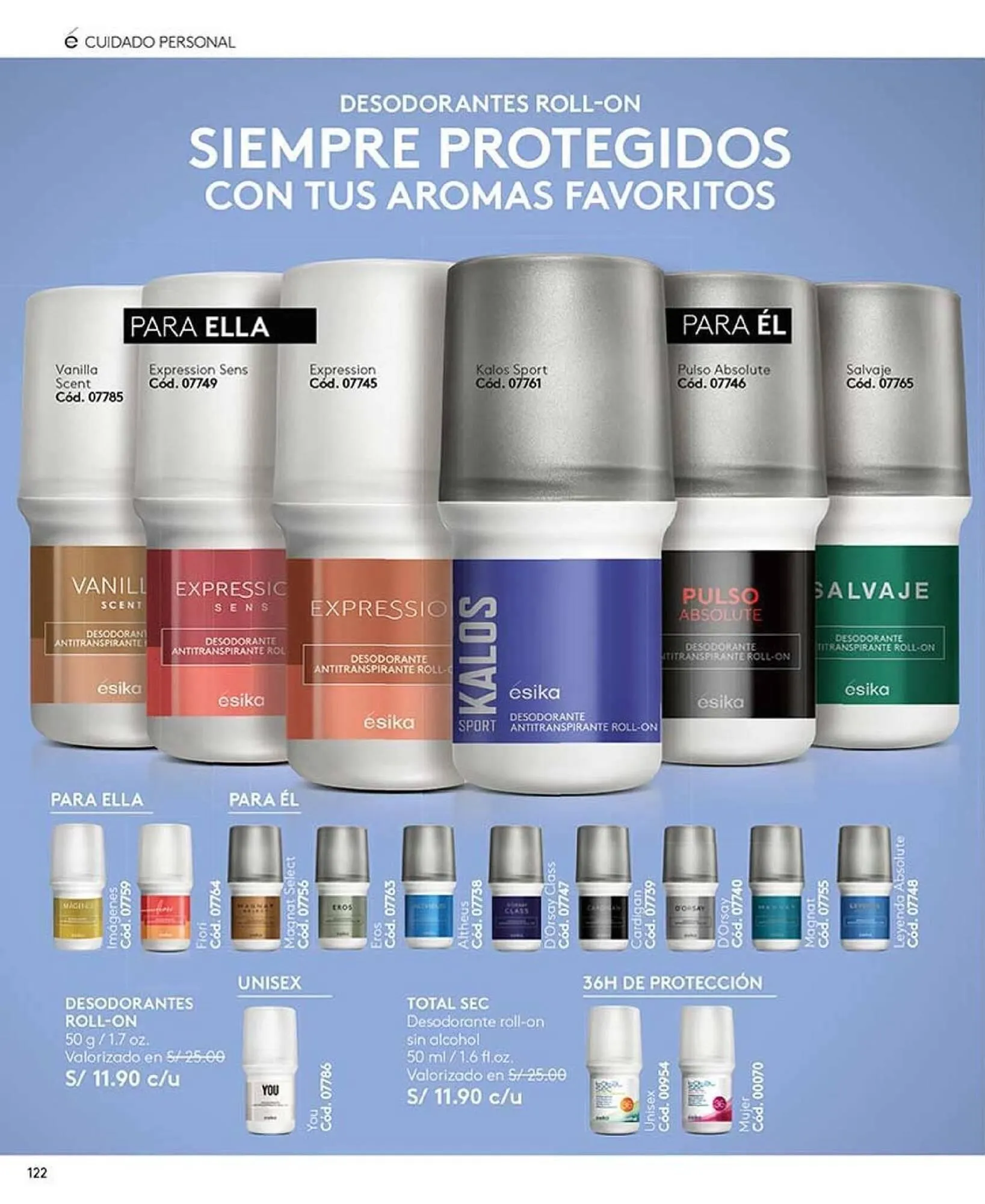 Catalogo de Catálogo Ésika 17 de setiembre al 30 de noviembre 2025 - Pag 122