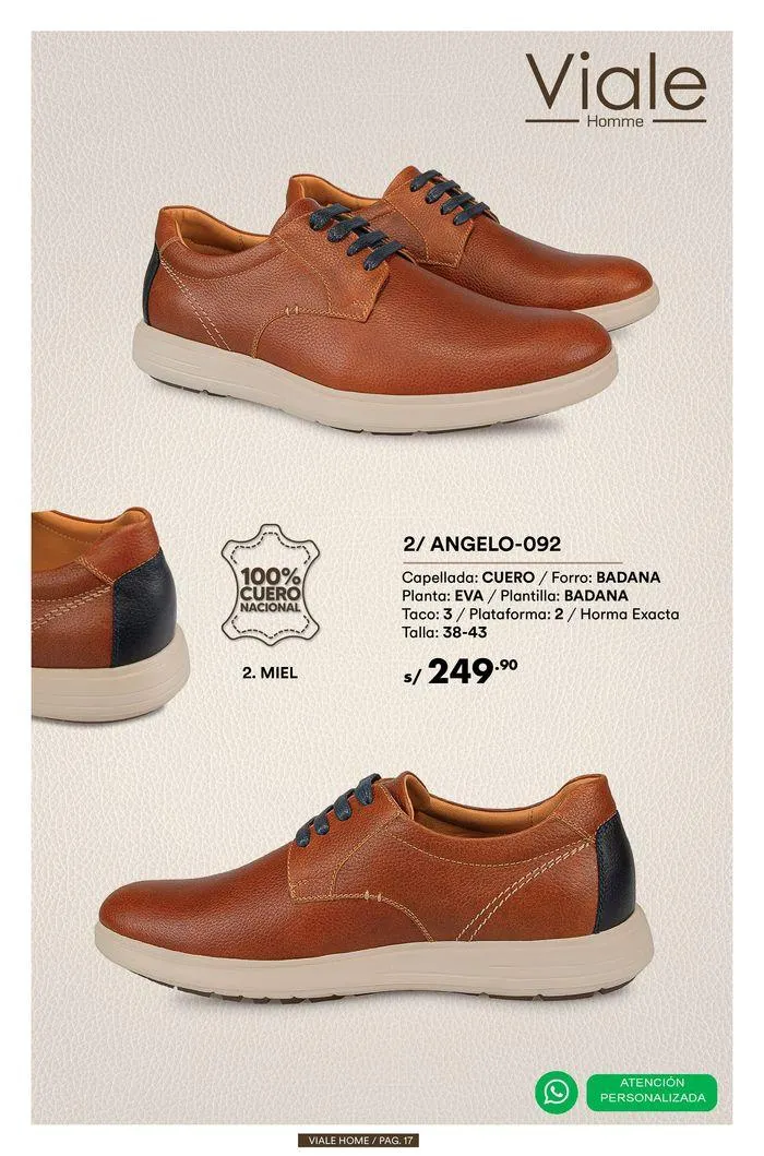 Catalogo de Calzados de Caballeros  11 de julio al 31 de julio 2024 - Pag 17