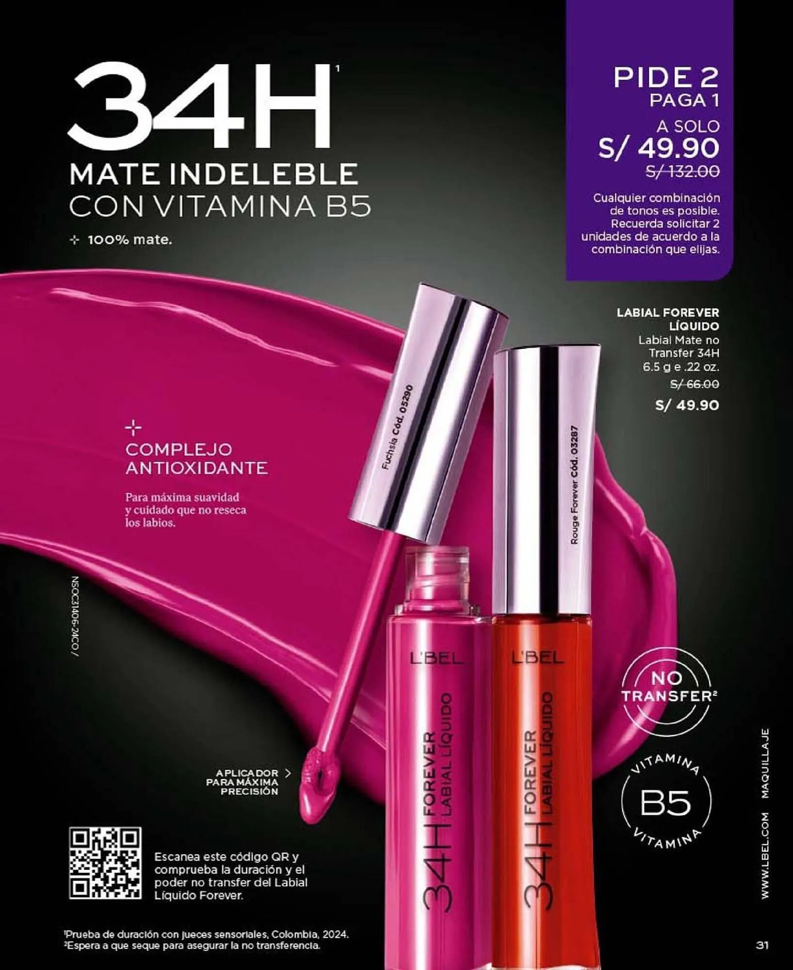 Catalogo de Catálogo L'Bel 8 de julio al 31 de diciembre 2025 - Pag 31