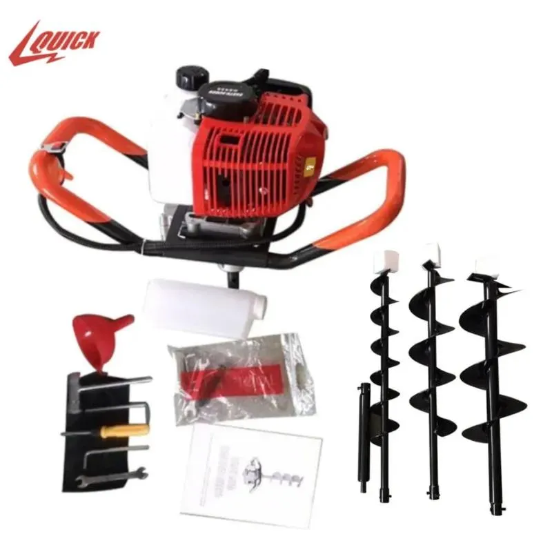 Quick Ahoyador Barreno + 3 Brocas Licencia Japonés 63cc