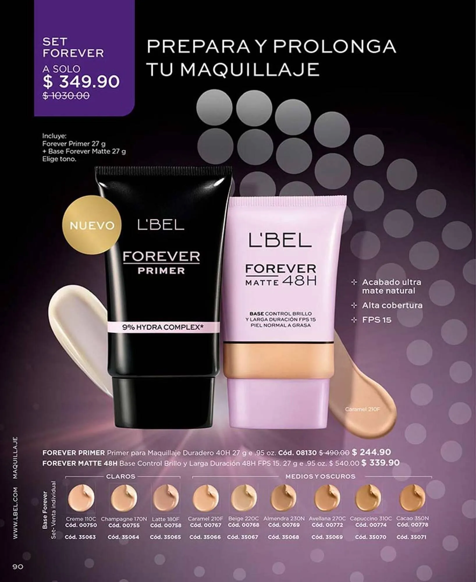 Catalogo de Catálogo L'Bel 23 de julio al 9 de agosto 2025 - Pag 90