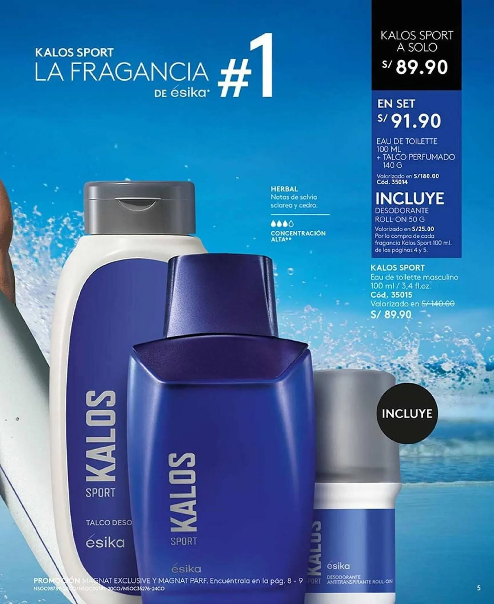 Catalogo de Catálogo Ésika 19 de agosto al 13 de setiembre 2025 - Pag 5