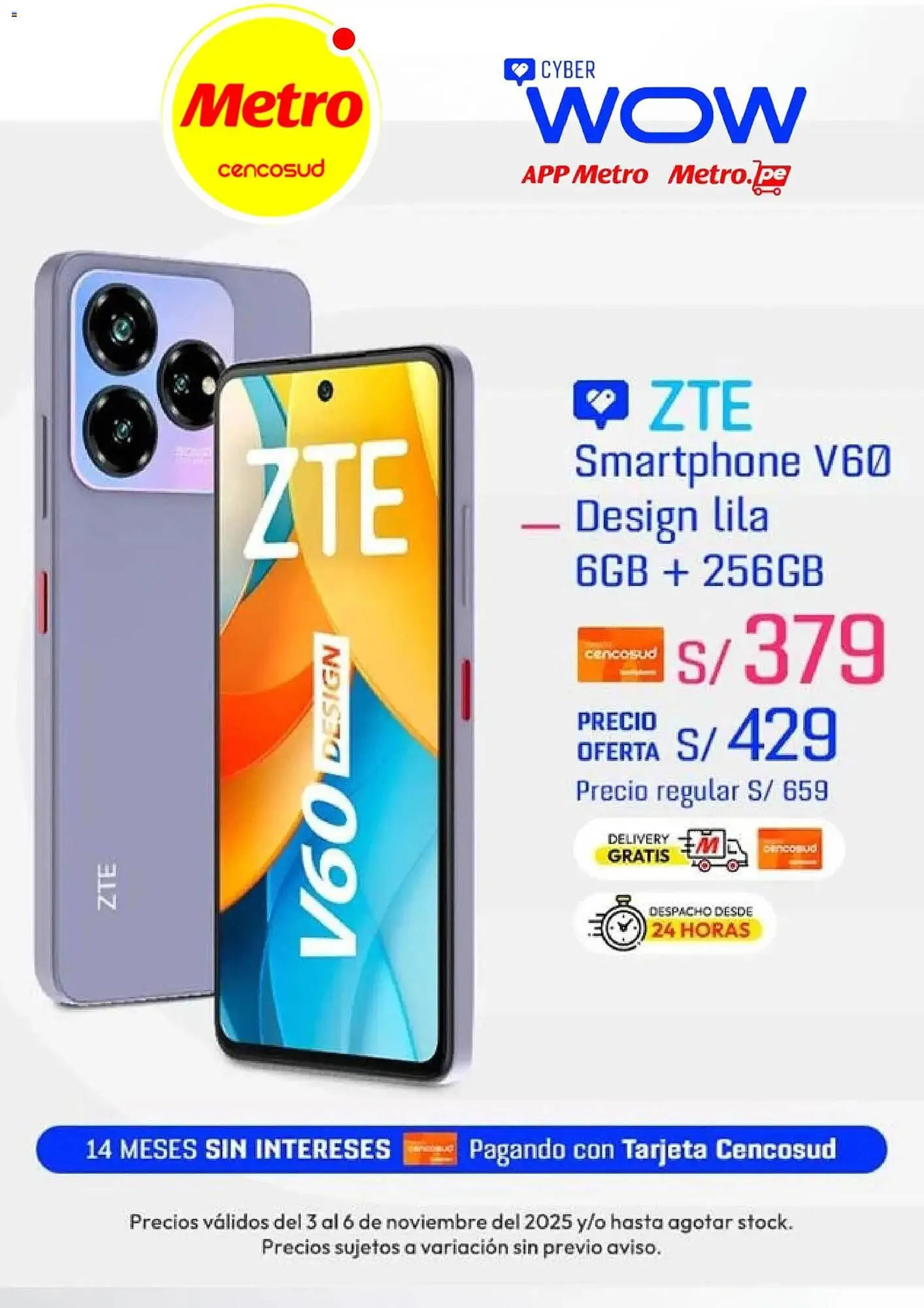 Catalogo de Catálogo Metro 3 de noviembre al 6 de noviembre 2025 - Pag 6