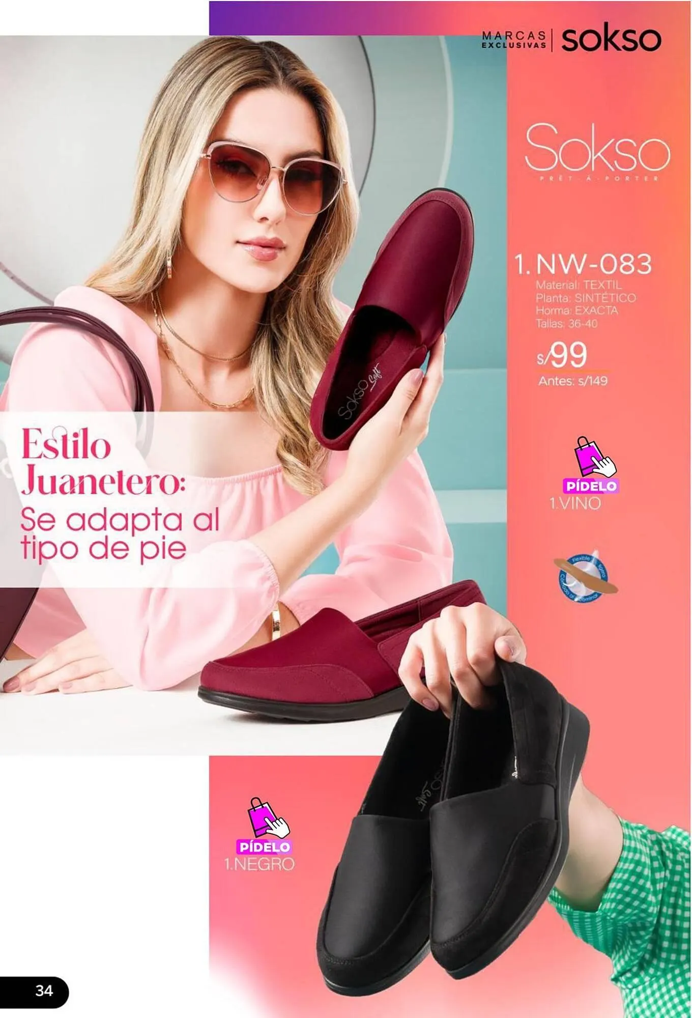 Catalogo de Catálogo Sokso 14 de marzo al 14 de marzo 2025 - Pag 34