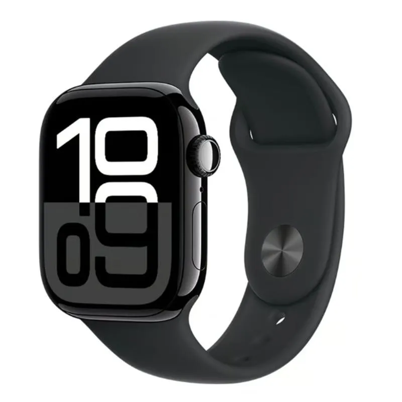 Apple Watch Series 10 GPS 42mm Aluminio Correa Sport Negra S/M A2997