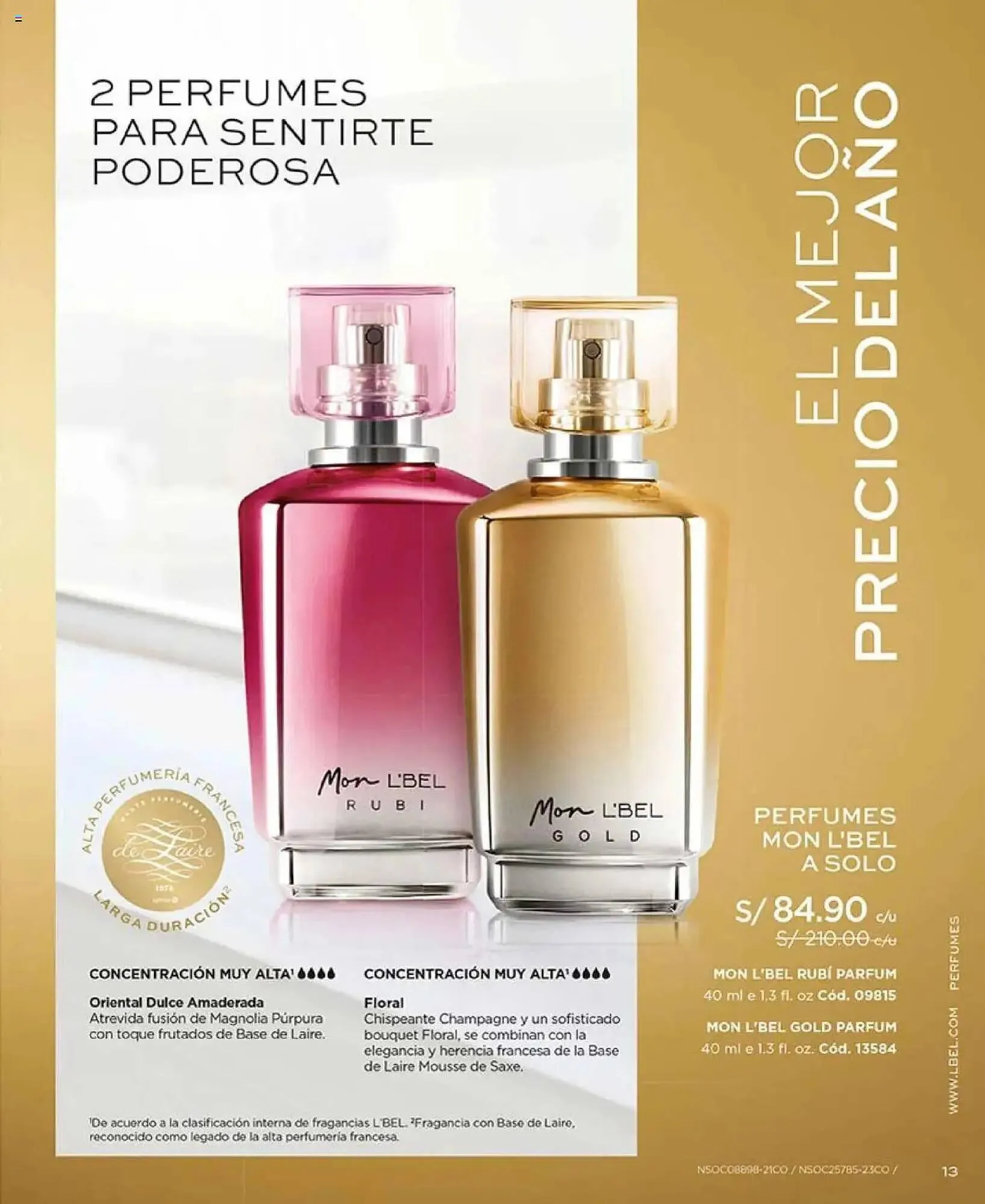 Catalogo de Catálogo L'Bel 3 de marzo al 31 de marzo 2025 - Pag 13