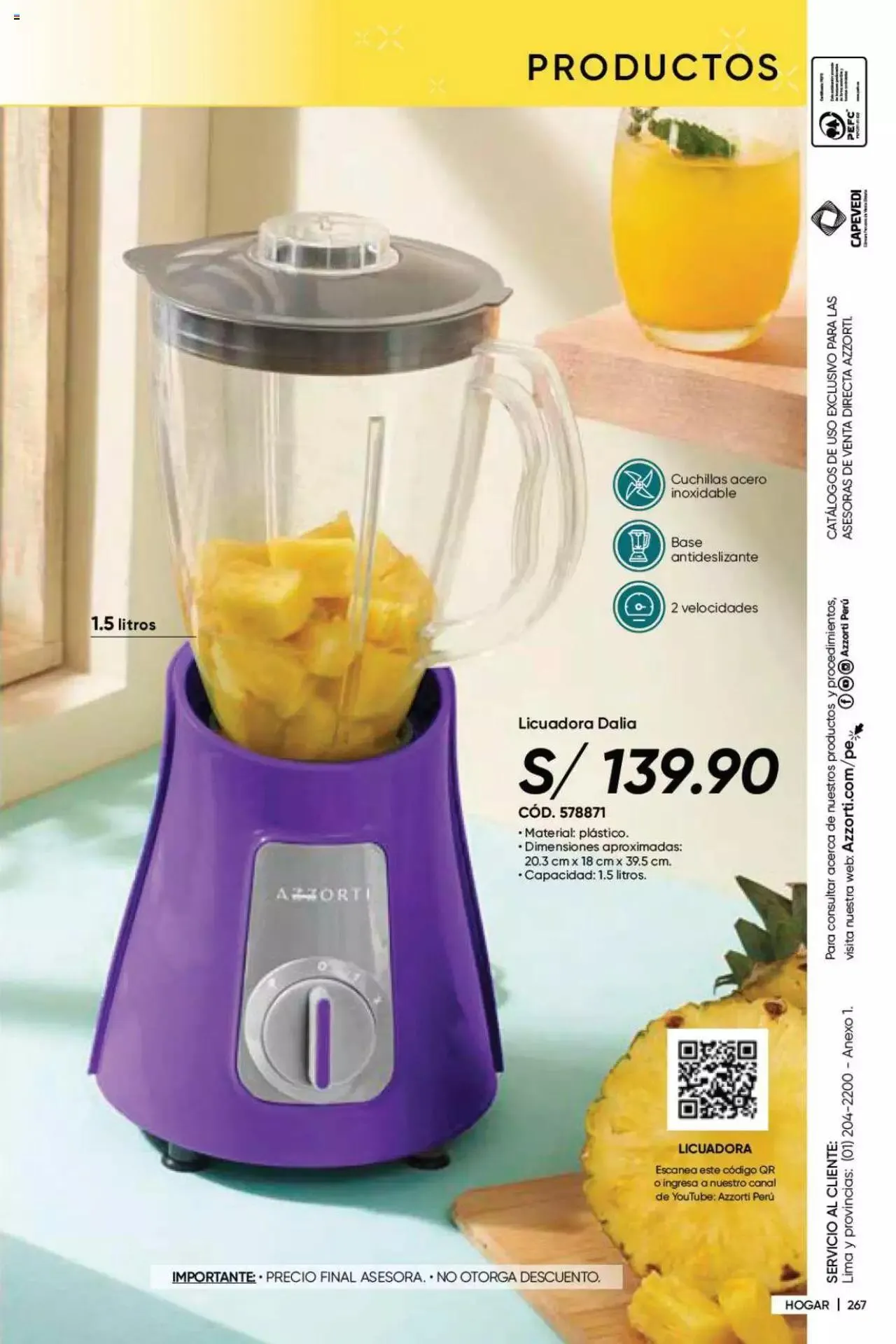 Catalogo de Azzorti - Campaña C4 / 2023 30 de enero al 31 de diciembre 2023 - Pag 267