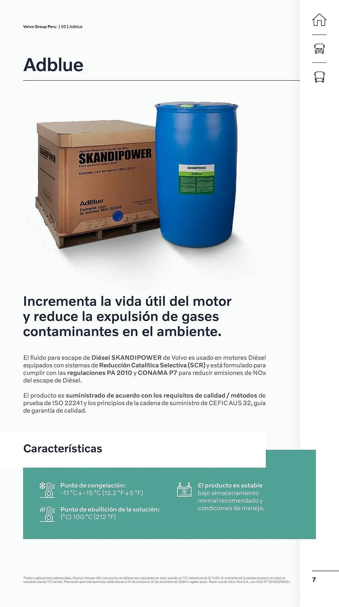 Catalogo de Catálogo Volvo 29 de octubre al 31 de diciembre 2024 - Pag 7