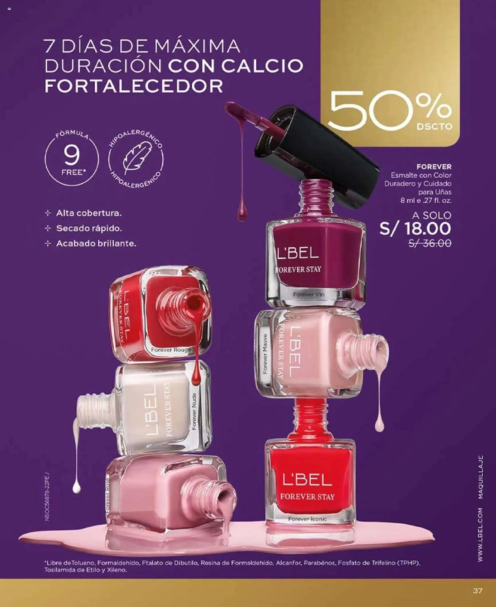 Catalogo de Catálogo L'Bel 3 de diciembre al 31 de diciembre 2023 - Pag 37