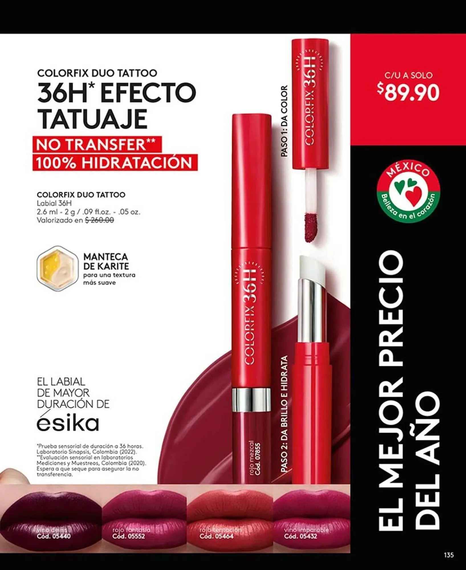 Catalogo de Catálogo Ésika 23 de julio al 30 de setiembre 2025 - Pag 135