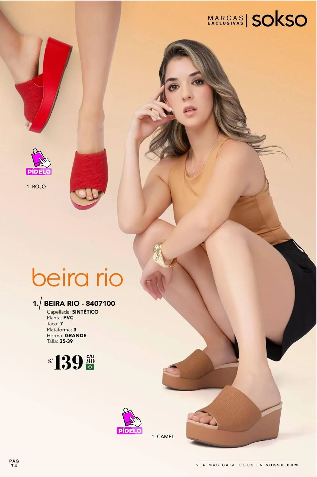Catalogo de Catálogo Sokso 18 de agosto al 7 de setiembre 2025 - Pag 74