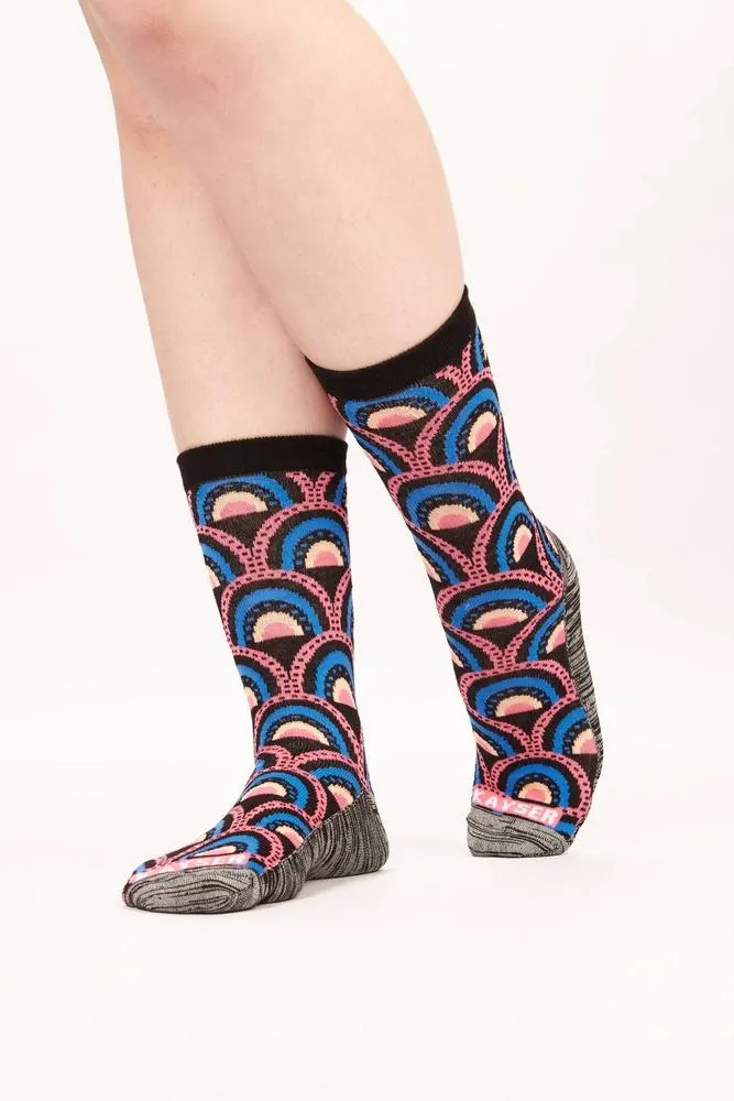 BIPACK CALCETÍN MUJER 99MP287 BAMBÚ FUCSIA