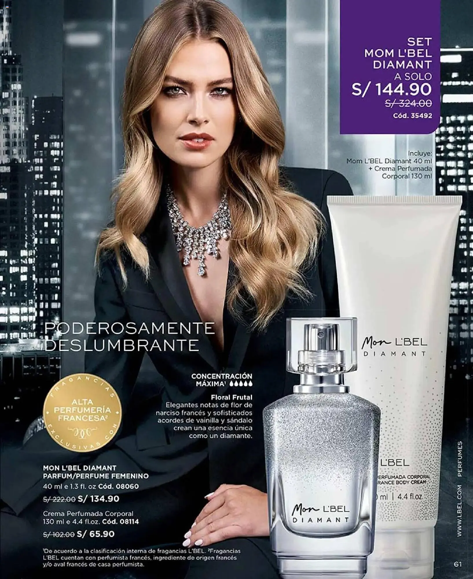 Catalogo de Catálogo L'Bel 25 de abril al 29 de mayo 2026 - Pag 63