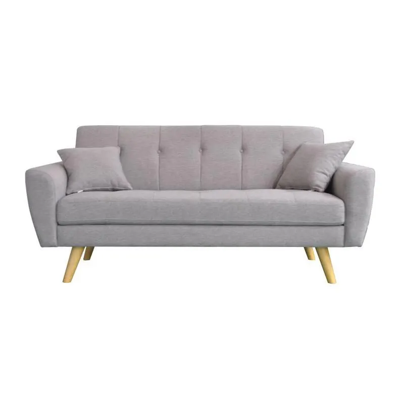 Sofá Selena 3 Cuerpos con Cojines Decorativos