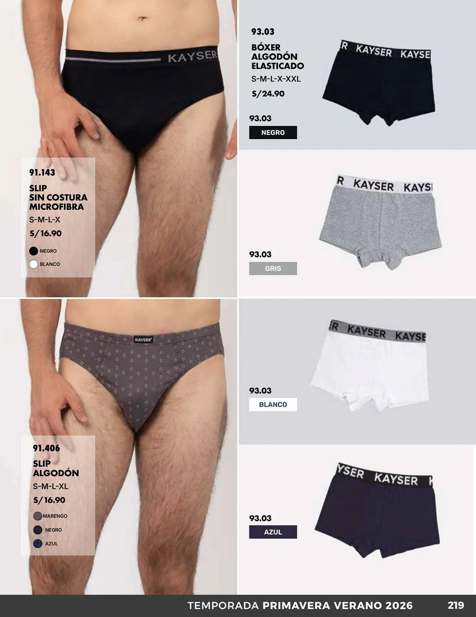 Catalogo de Catálogo Kayser 3 de octubre al 31 de octubre 2025 - Pag 219