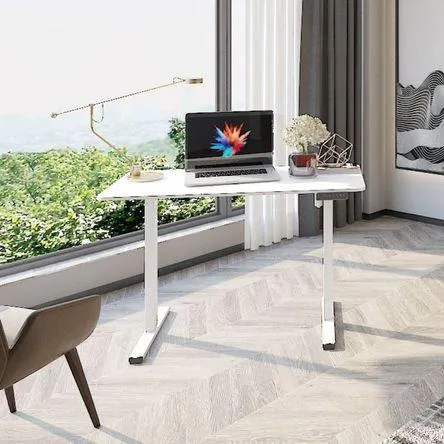 Escritorio Eléctrico Metal Blanco 120cm Orange Modelo ET167130