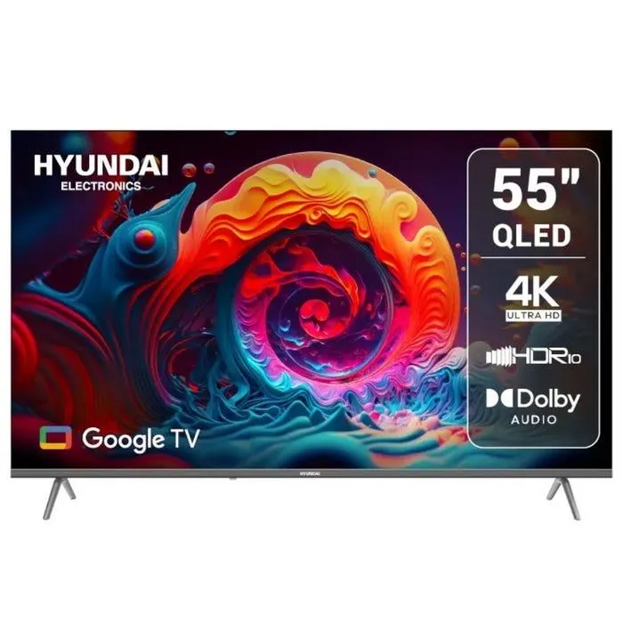 TV Hyundai 55" Google TV 4K Ultra HD Smart TV HYLED5529QG