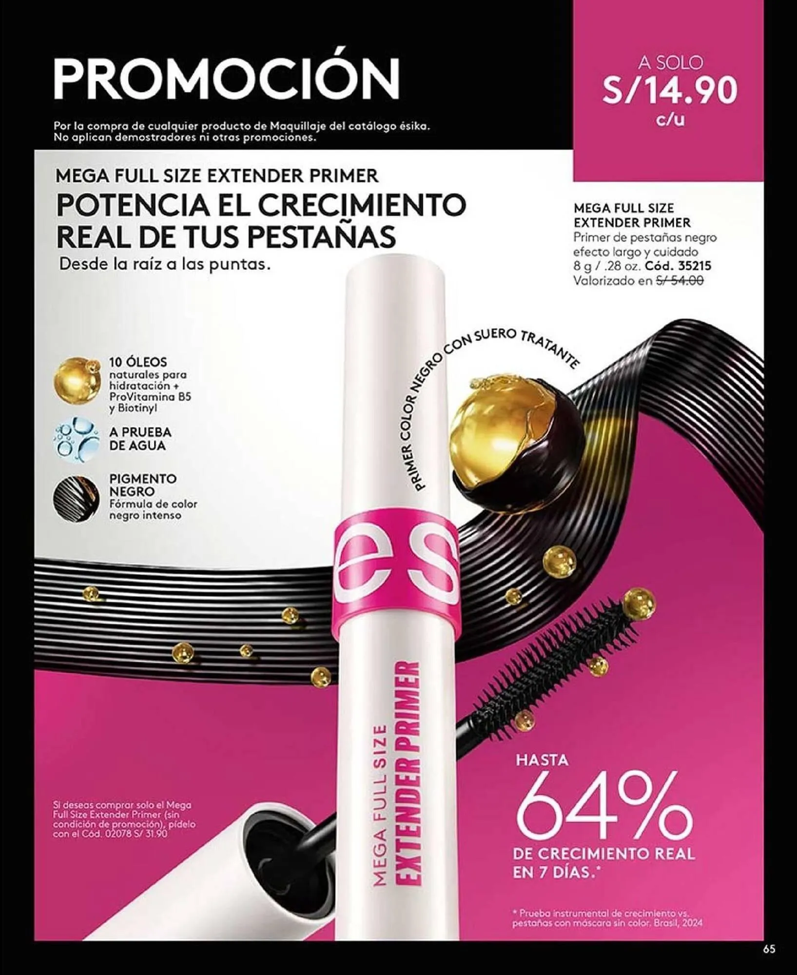 Catalogo de Catálogo Ésika 19 de agosto al 13 de setiembre 2025 - Pag 65