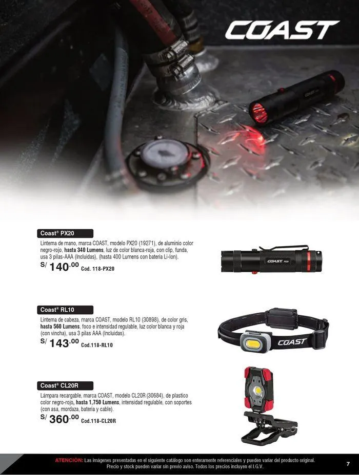 Catalogo de Linternas 9 de mayo al 31 de diciembre 2024 - Pag 7