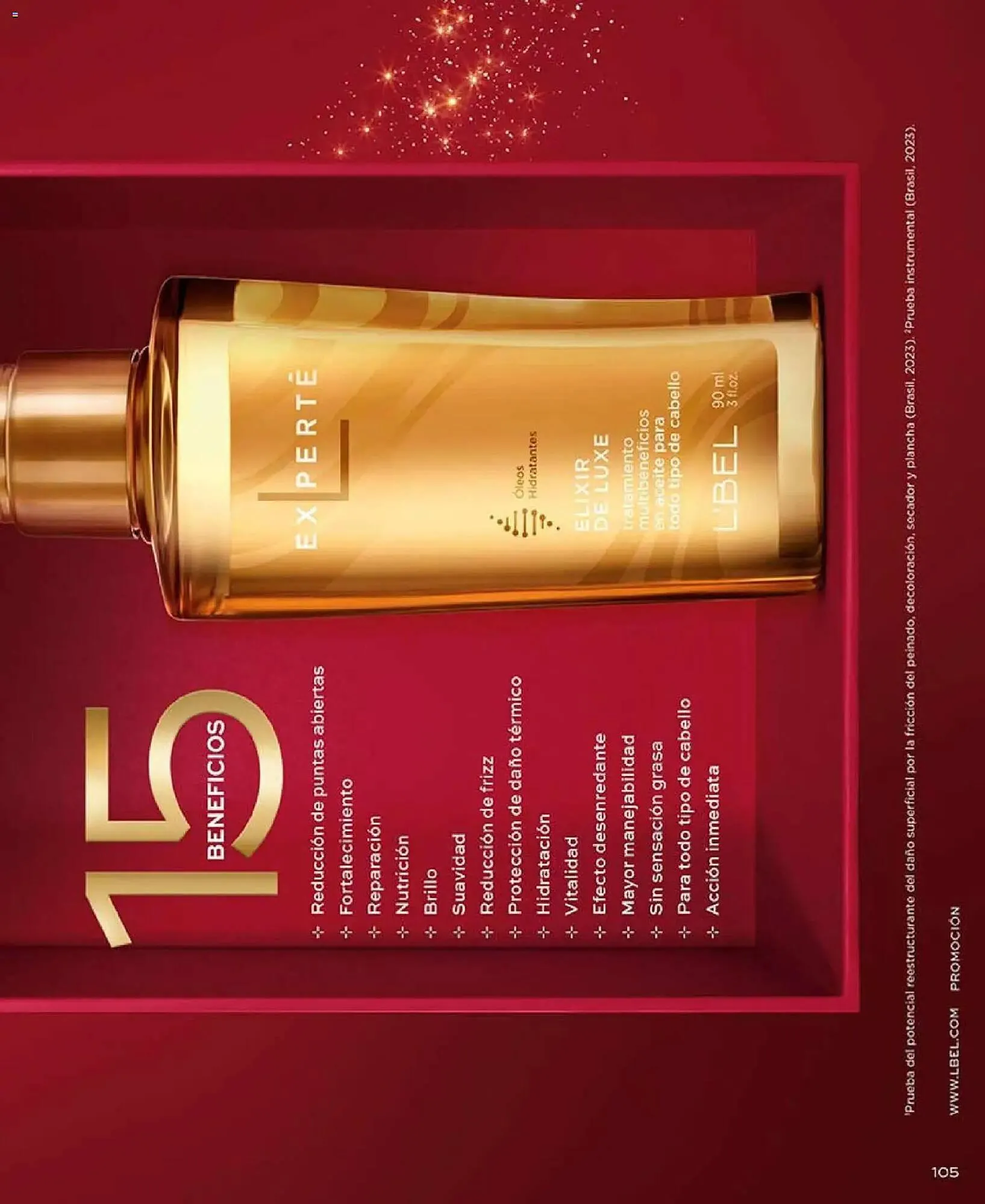 Catalogo de Catálogo L'Bel 14 de noviembre al 17 de diciembre 2025 - Pag 105