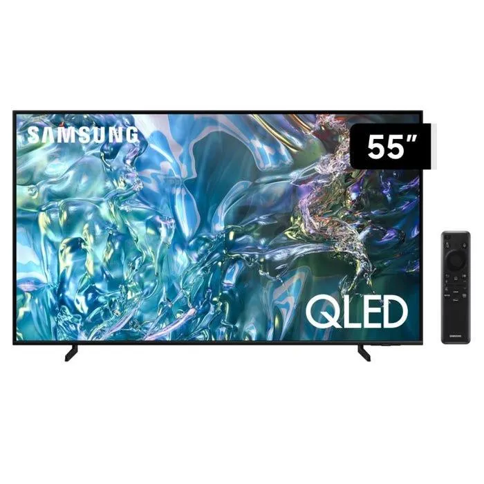 TV Samsung 55" QLED 4K UHD Tizen Q60D (2024)