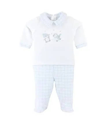 Conjunto Polo y Pantalón de 100% Algodón Pima | Colección Baby Penguin