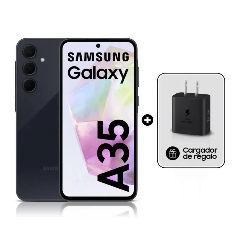 Celular Galaxy A35 8GB RAM 256GB + cargador