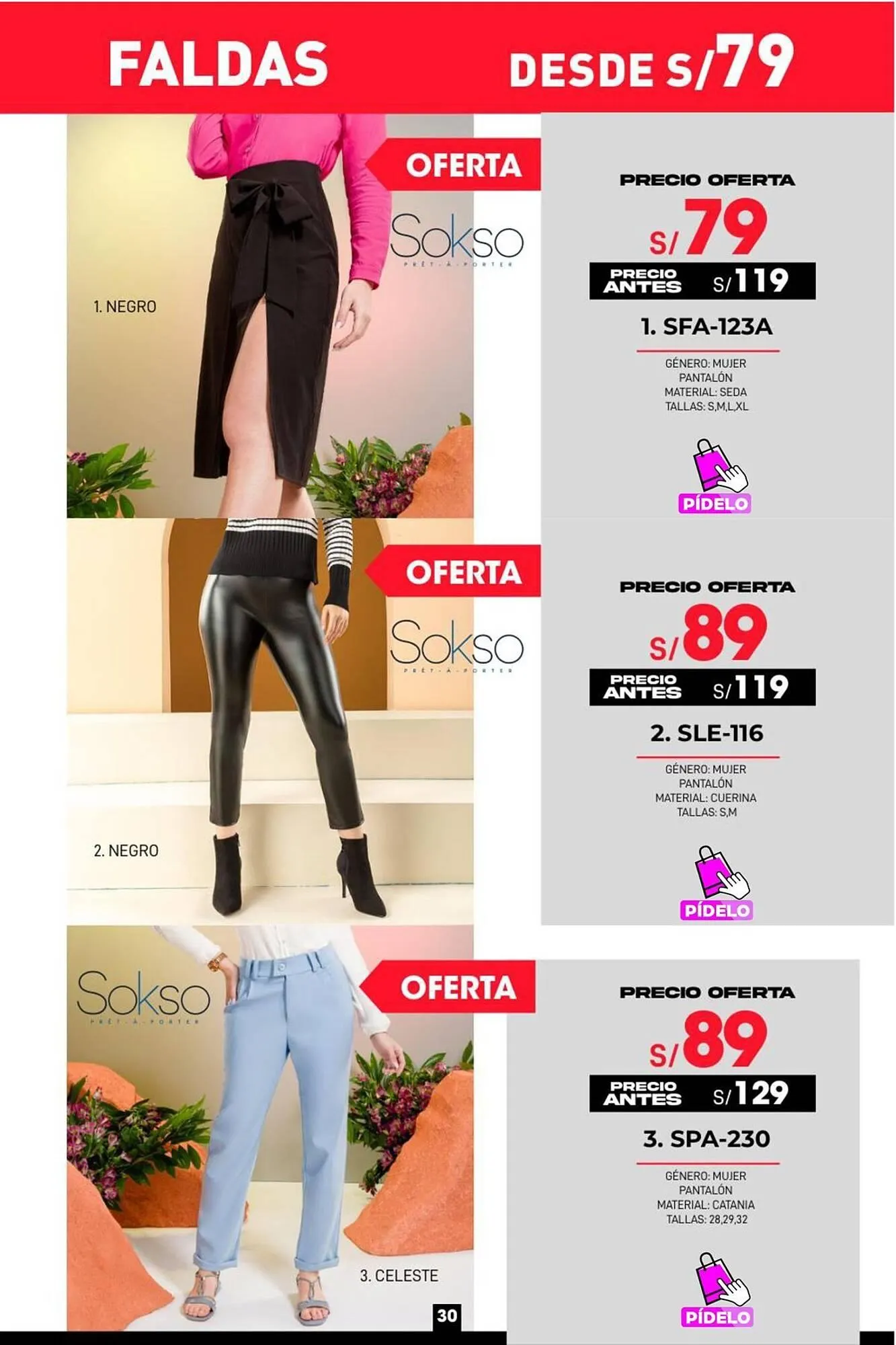 Catalogo de Catálogo Sokso 25 de agosto al 7 de setiembre 2025 - Pag 30