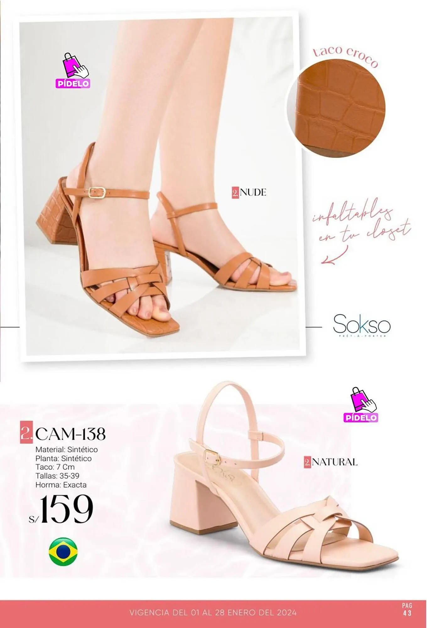 Catalogo de Catálogo Sokso 1 de enero al 28 de enero 2024 - Pag 43