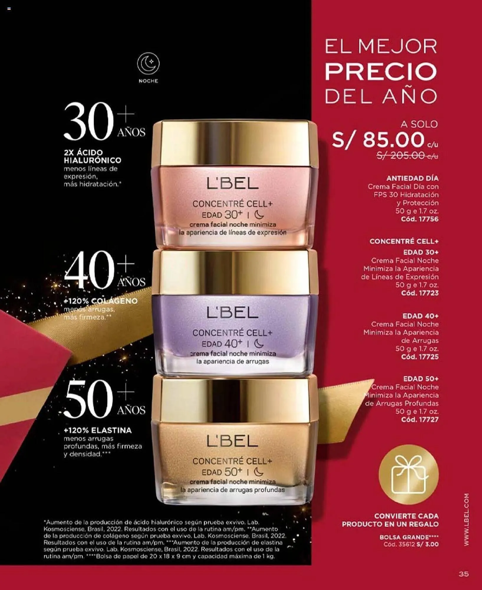 Catalogo de Catálogo L'Bel 17 de noviembre al 3 de diciembre 2024 - Pag 35