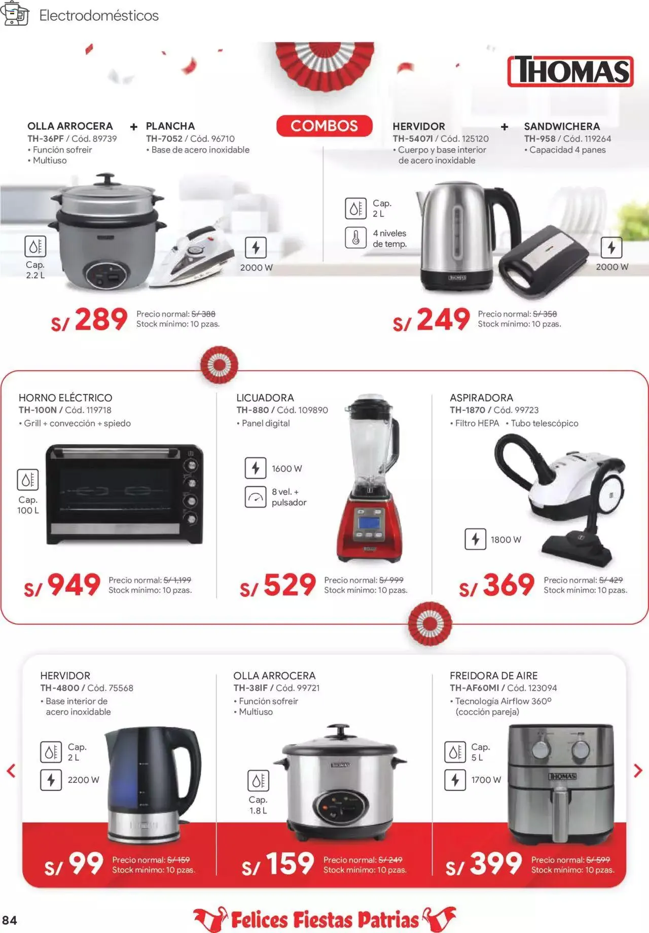 Catalogo de Catálogo Hiraoka 8 de julio al 31 de julio 2023 - Pag 84