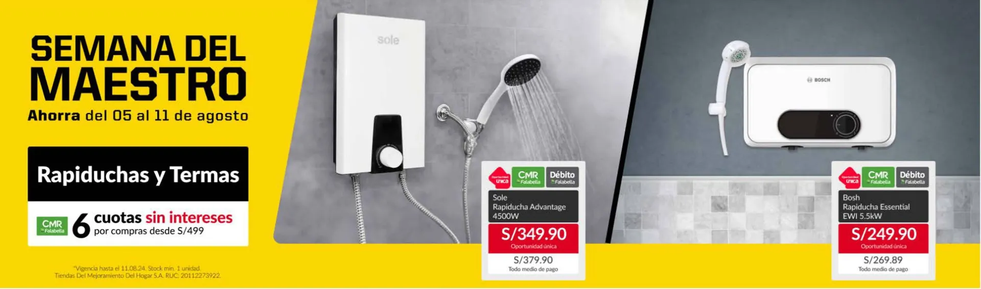 Catalogo de Catálogo Sodimac 6 de agosto al 11 de agosto 2024 - Pag 1