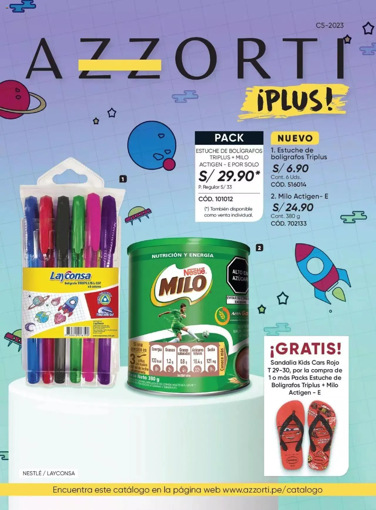 Catalogo de Azzorti - Campaña 05 (Plus) 16 de febrero al 31 de diciembre 2023 - Pag 1