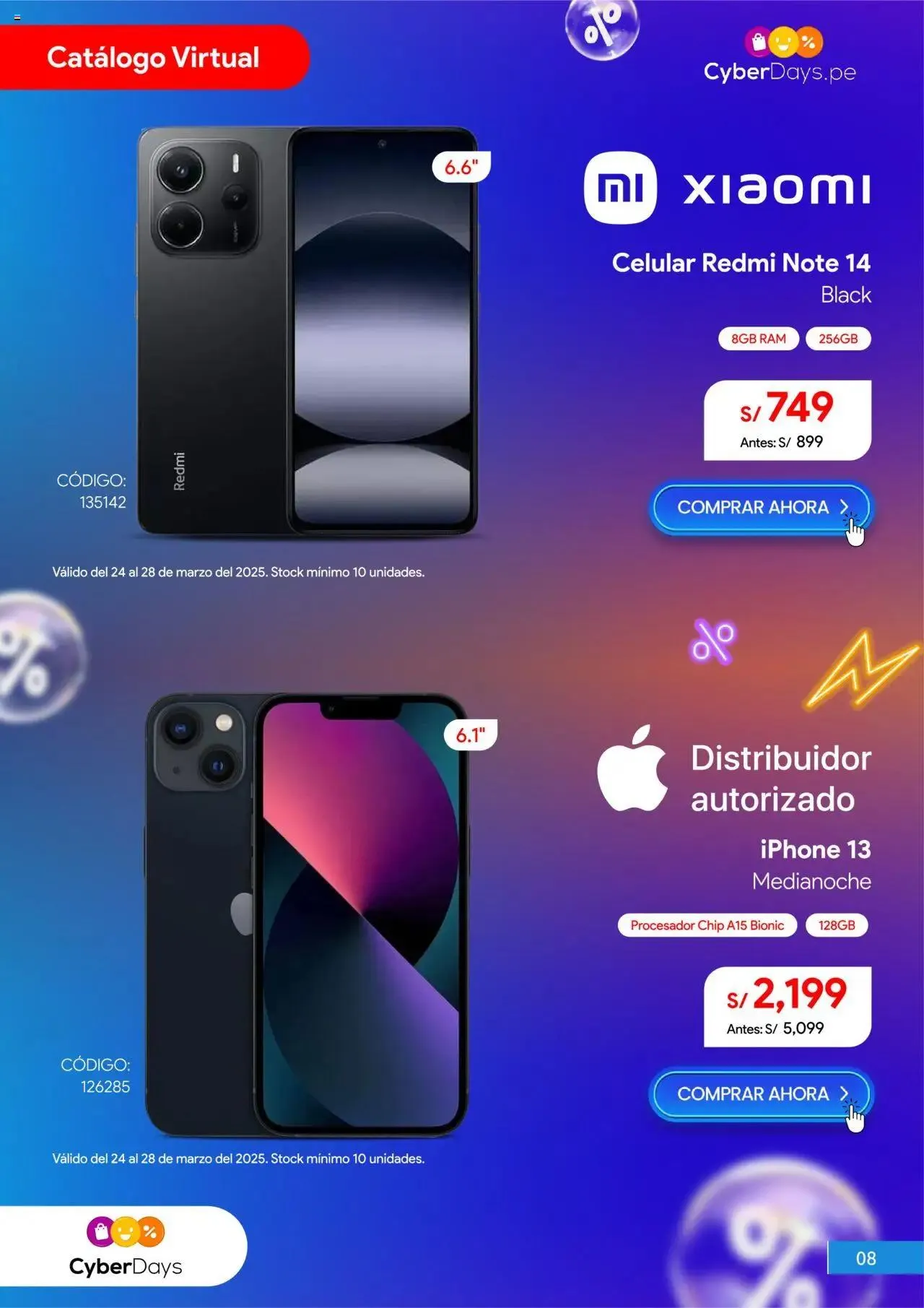 Catalogo de Hiraoka - Digital Cyber Days 24 de marzo al 28 de marzo 2025 - Pag 8