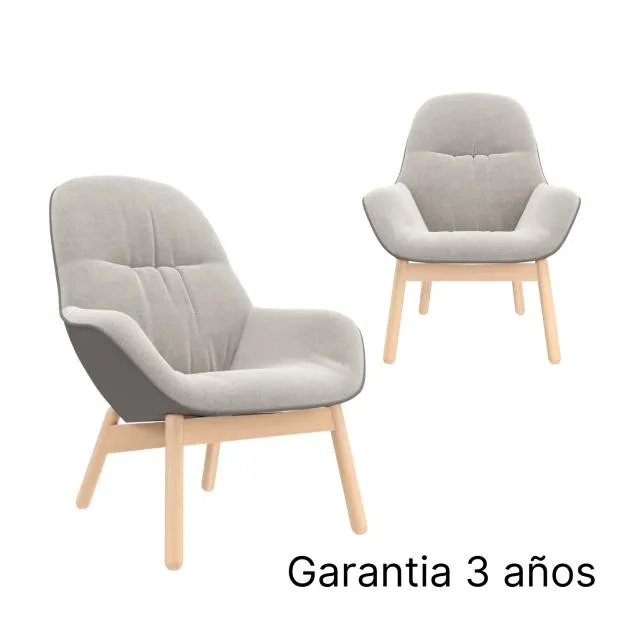 Sillon Snow Gris
