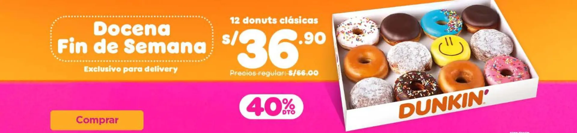 Catálogo Dunkin Donuts - 1