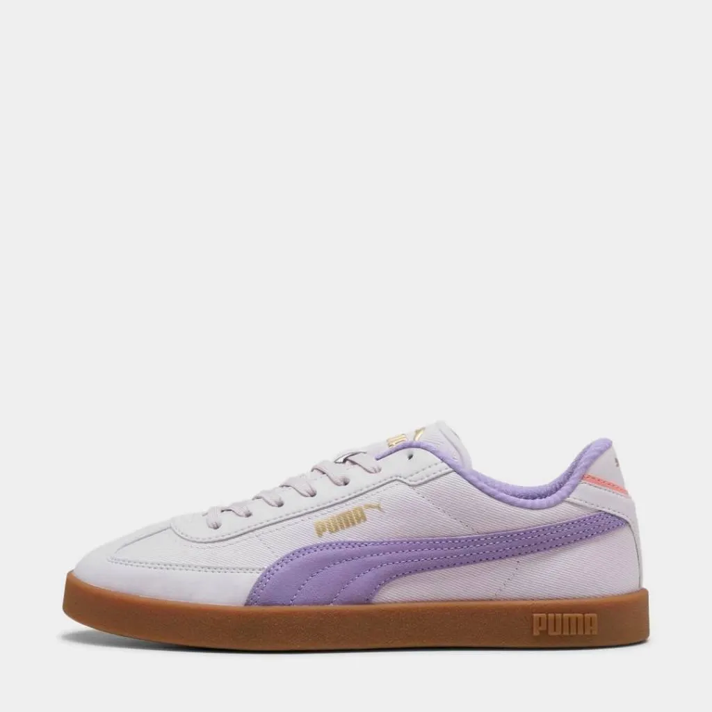 Zapatillas Urbanas Puma Mujeres 402621 04 Club Ii Era Retro Run Cuero