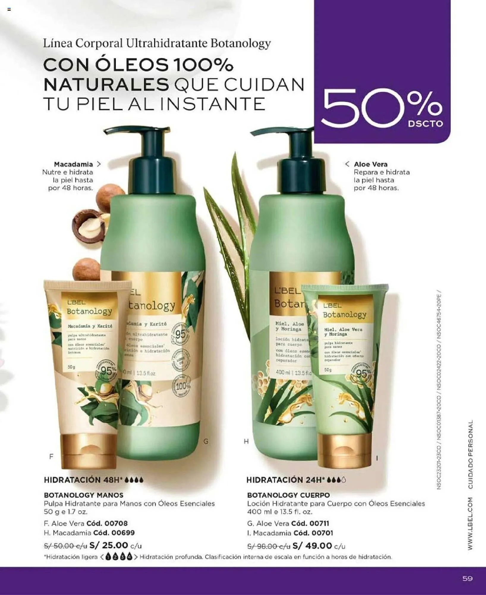 Catalogo de Catálogo L'Bel 28 de mayo al 17 de junio 2024 - Pag 59