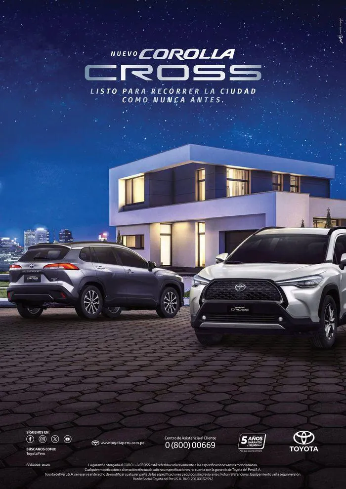 Catalogo de Toyota Corolla Cross 23 de enero al 23 de enero 2025 - Pag 13