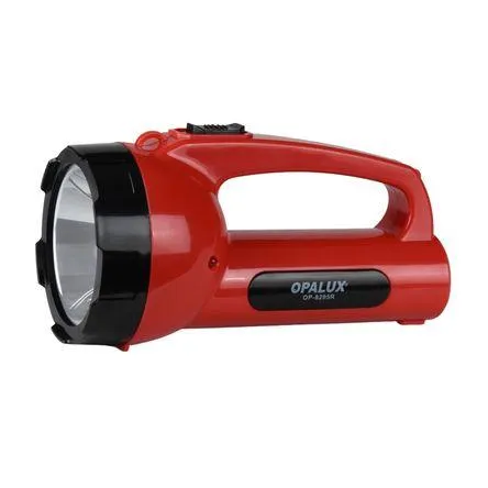 Linterna LED Opalux Modelo OP8295R Recargable 5W Roja